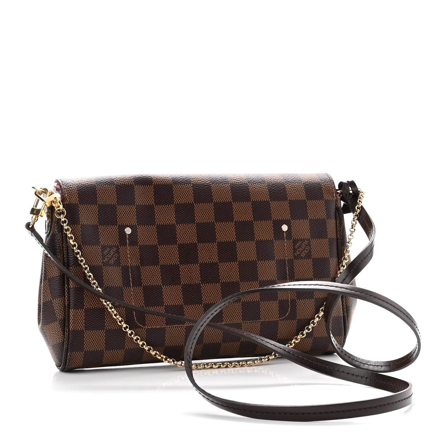Louis Vuitton Damier Ebene Favorite MM 3 of 9