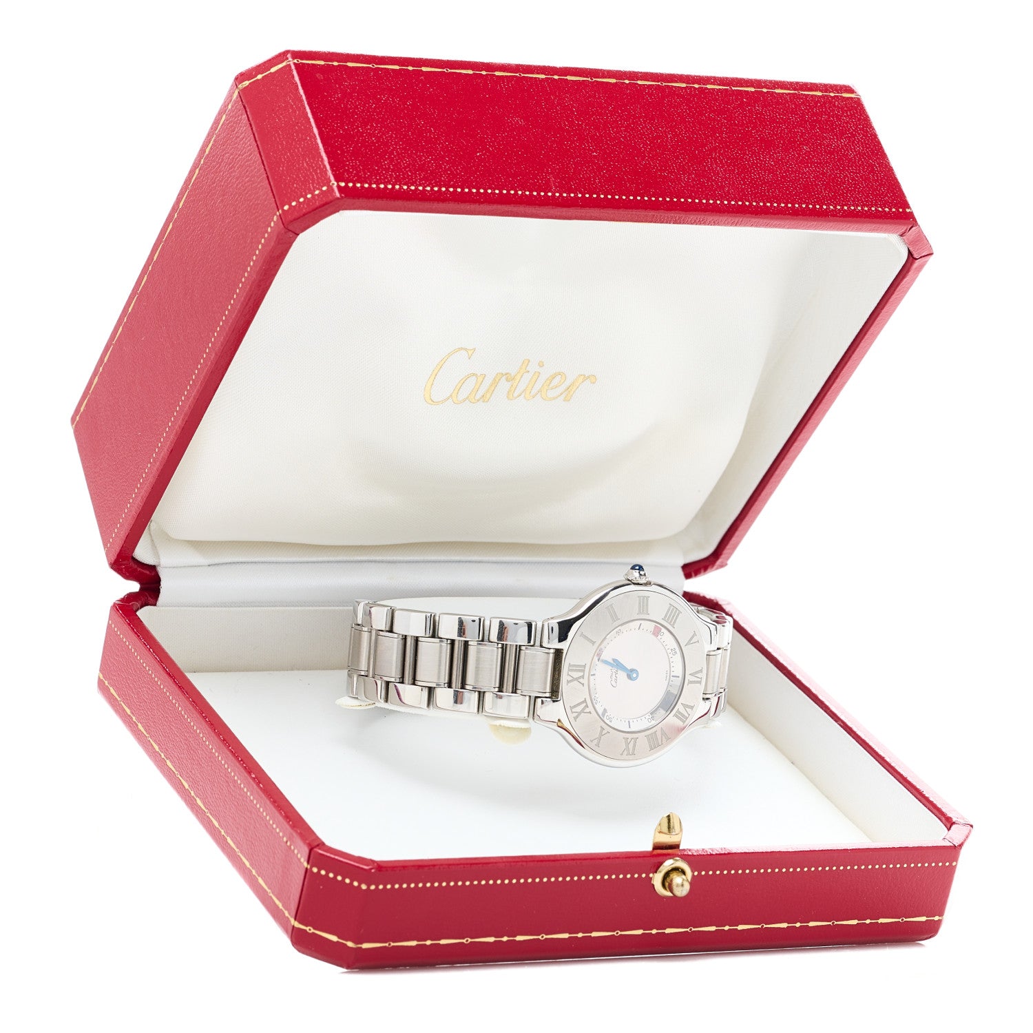 Cartier Stainless Steel 31mm Must De 21 Quartz Watch 5 of 5