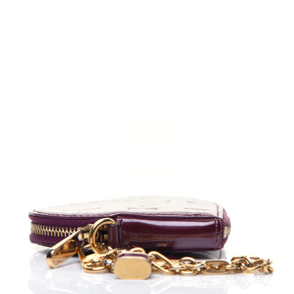 Louis Vuitton Vernis Heart Coin Purse Violet 3 of 15