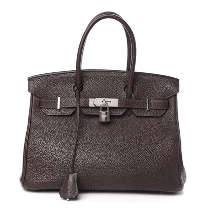 Hermes Togo Birkin 30 Chocolate 1 of 30