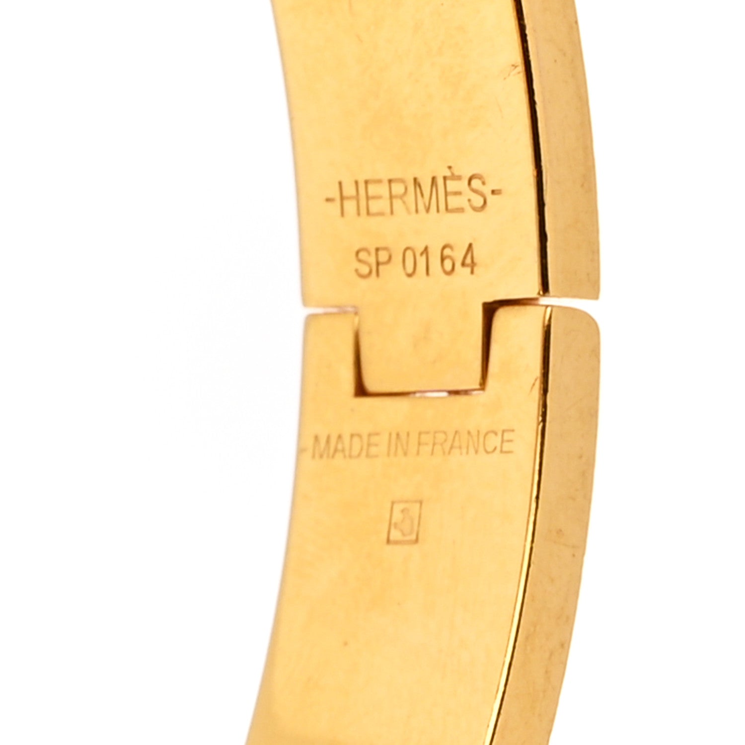 Hermes Enamel Narrow Clic Clac H Bracelet PM Black 4 of 4