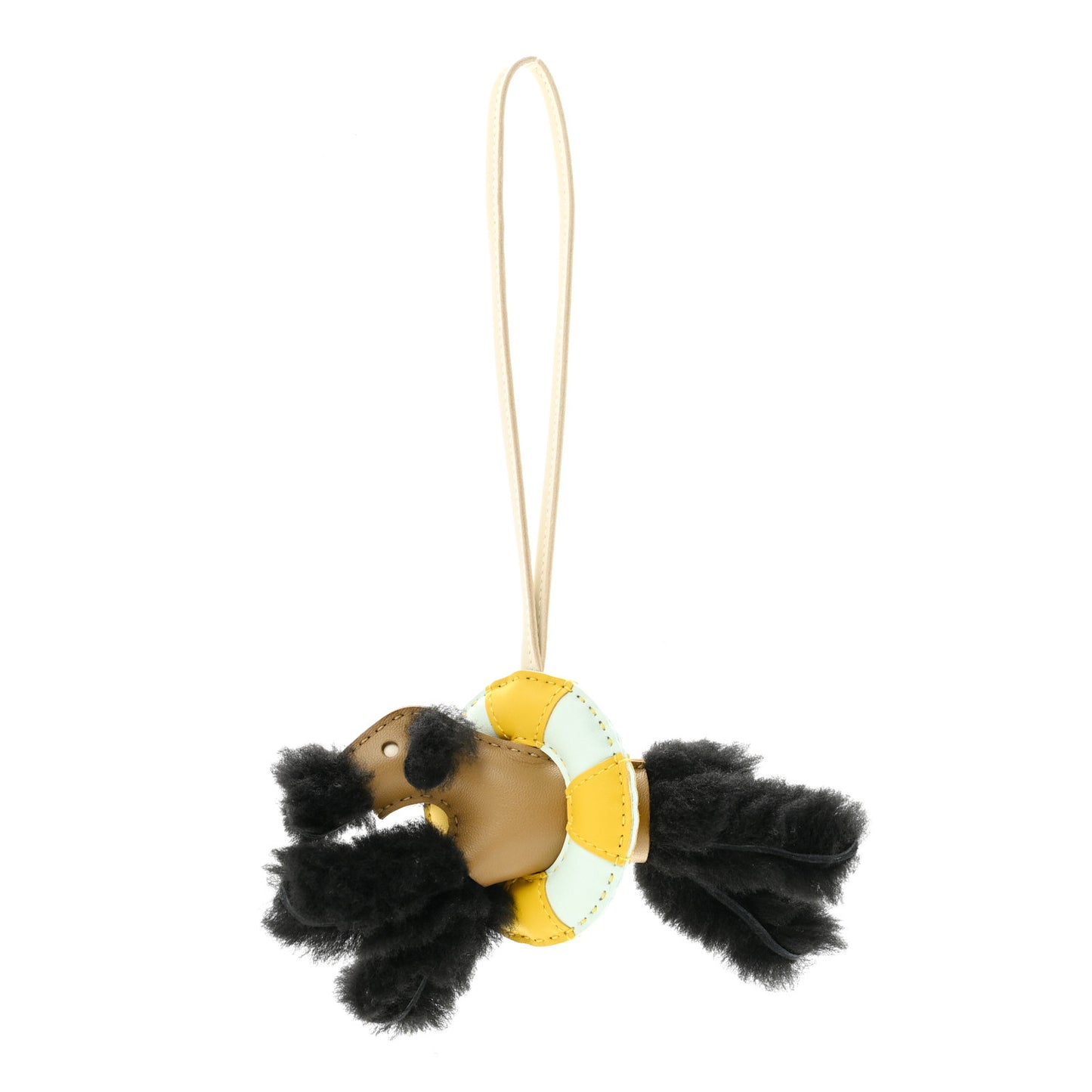 Milo Lambskin Merinos Wool Budy A La Mer Charm Black Dune Craie Jaune De Naples Peppermint