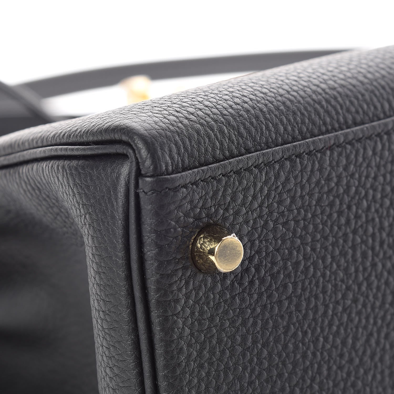 Hermes Togo Kelly Retourne 28 Black 10 of 42