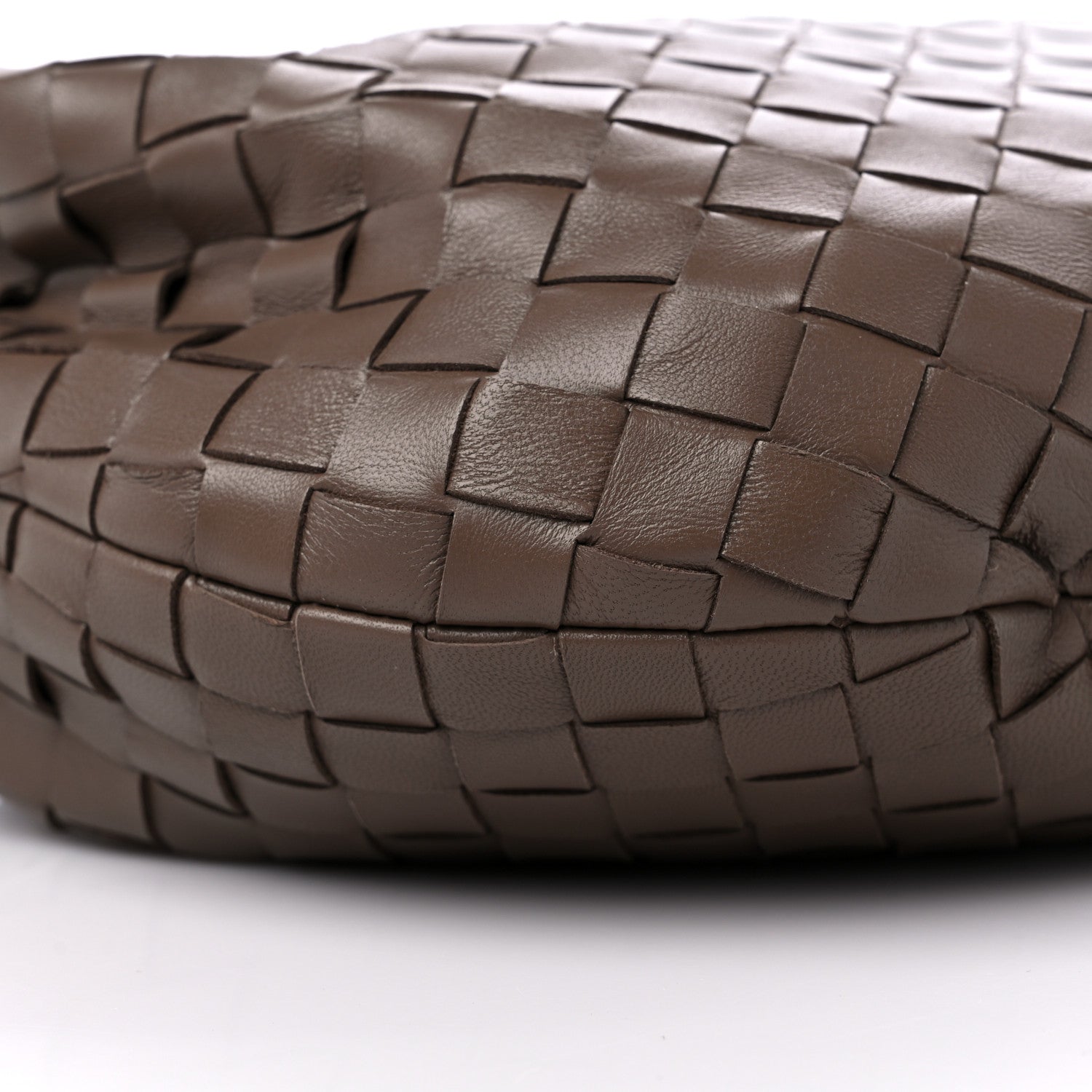 Bottega Veneta Nappa Intrecciato Teen Jodie Hobo Taupe Grey 8 of 9