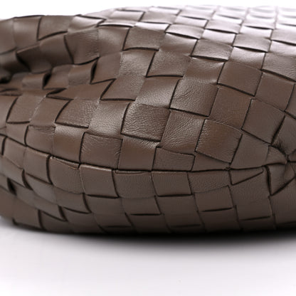 Bottega Veneta Nappa Intrecciato Teen Jodie Hobo Taupe Grey 8 of 9