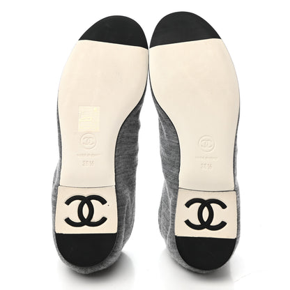 Chanel Cap Toe CC Lace Up 38.5 Grey 5 of 9