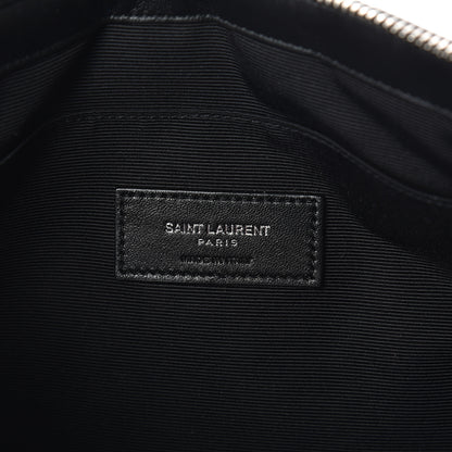 Saint Laurent Calfskin Matelasse Monogram Cassandre Tablet Pouch Black 5 of 5