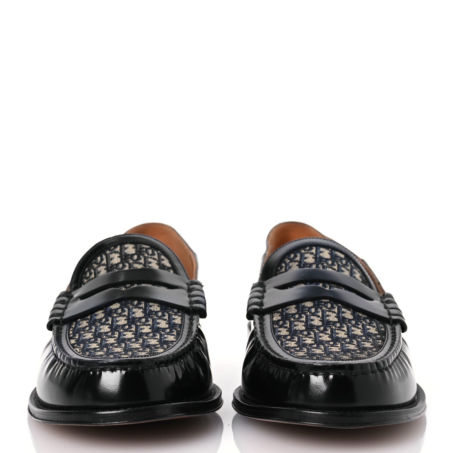 Smooth Calfskin Oblique Blake Loafers 42