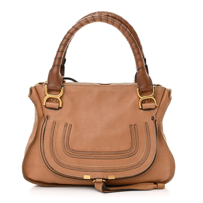 Chloe Calfskin Small Marcie Satchel Nut 1 of 21