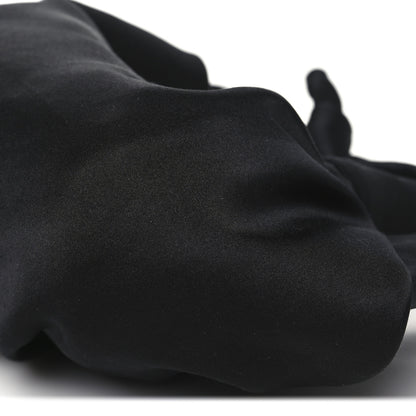 The Row Satin Small Ascot Bag Black 9 of 9