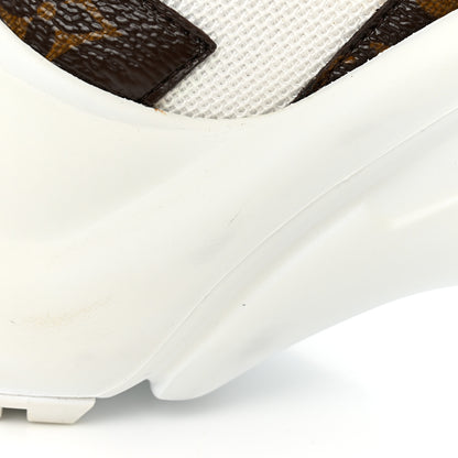 Louis Vuitton Patent Monogram LV Archlight Sneakers 36.5 White 15 of 17