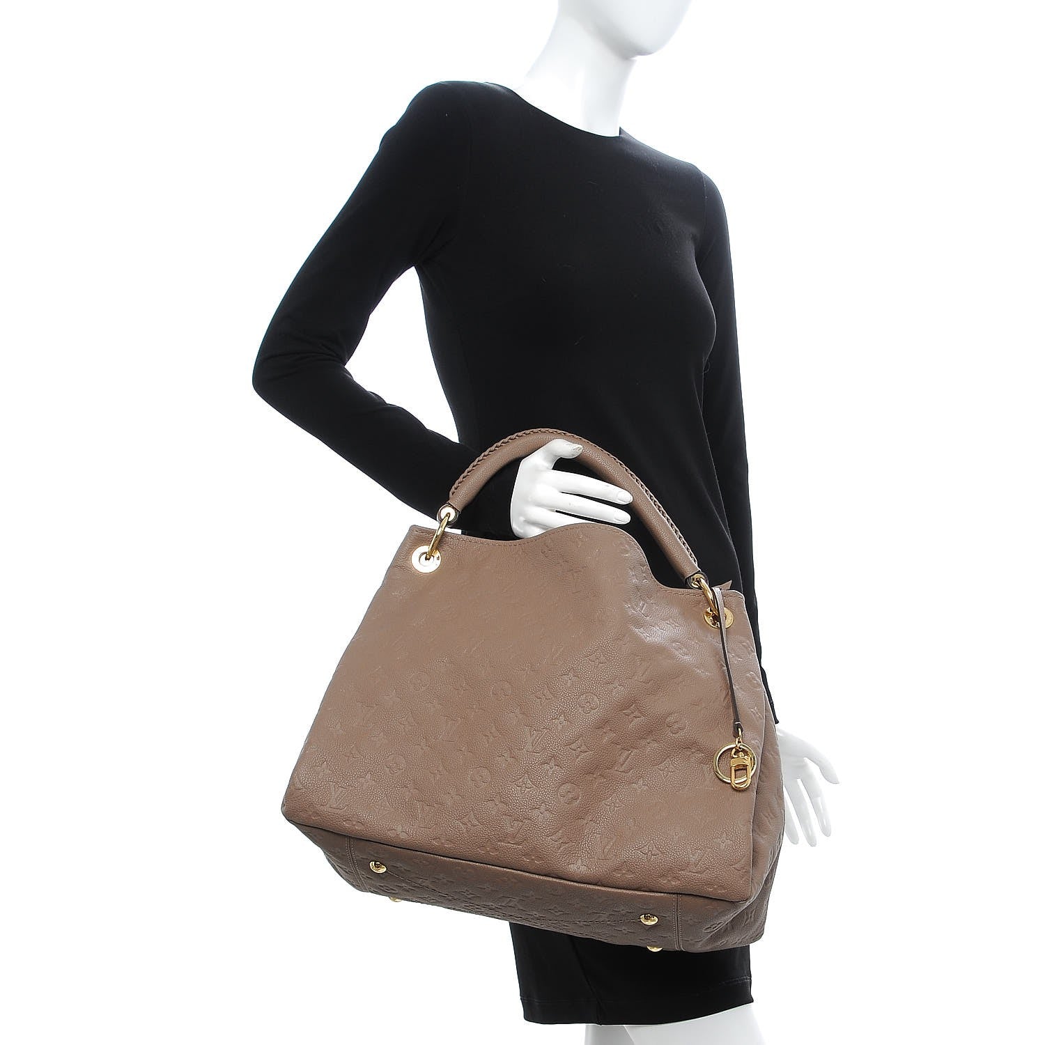 Louis Vuitton Empreinte Artsy MM Taupe Glace 2 of 7