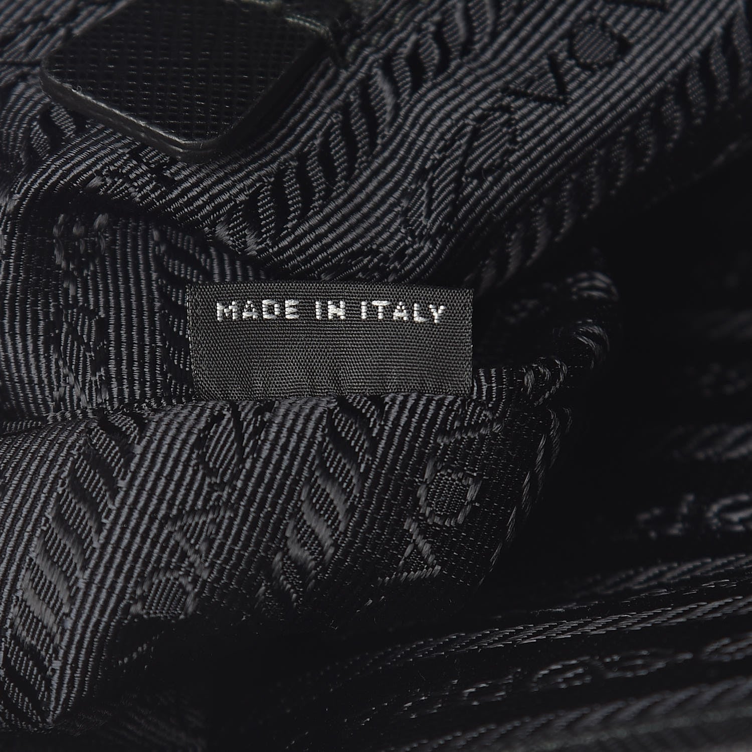 Prada Nylon Tessuto Saffiano Robot Tote Bag Black Petal 7 of 11