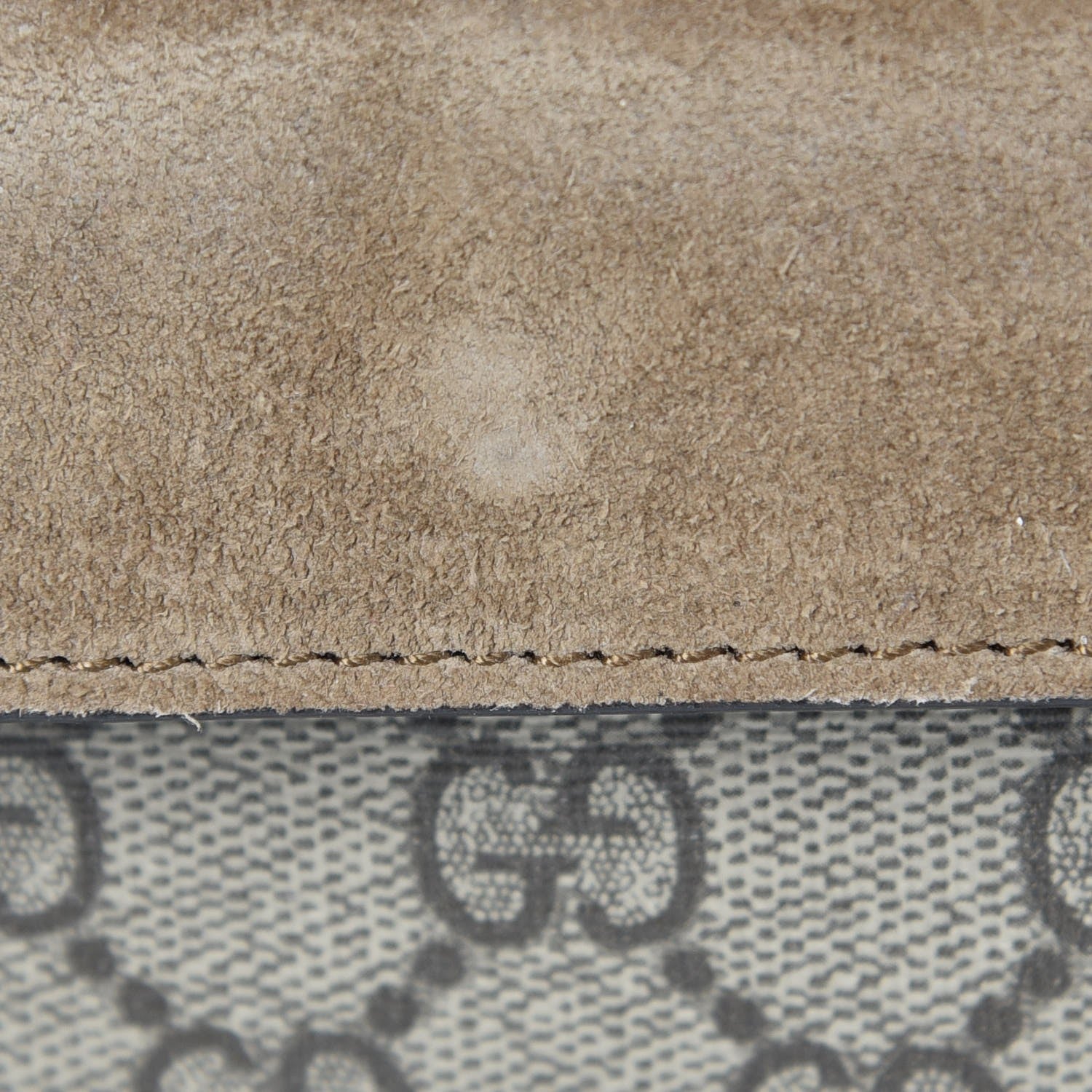 Gucci GG Supreme Monogram Super Mini Dionysus Shoulder Bag Taupe 7 of 8