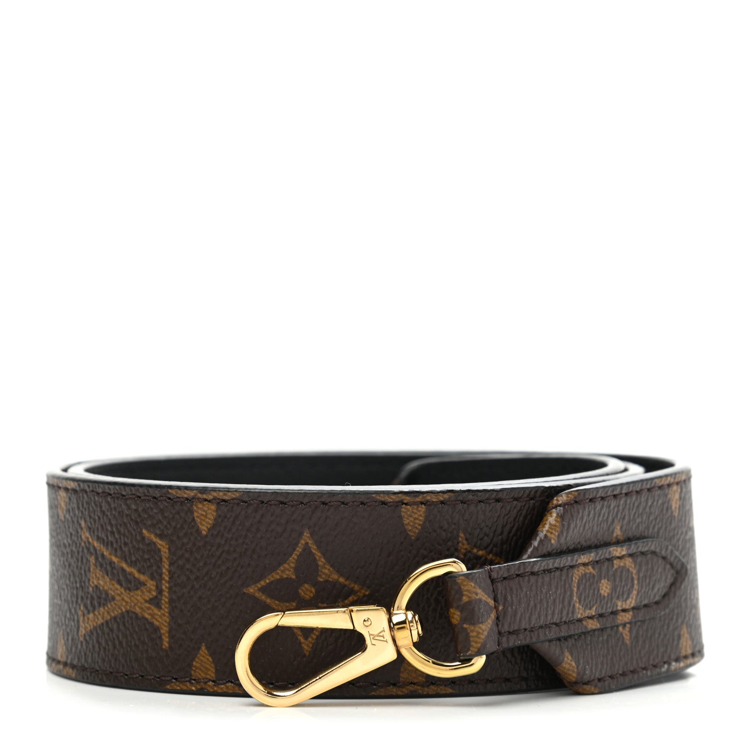 Louis Vuitton Monogram Bandouliere Shoulder Strap Black 1 of 4