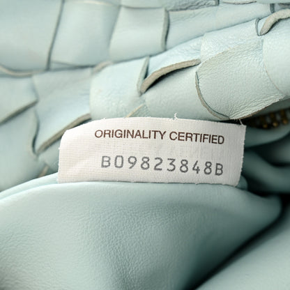 Bottega Veneta Nappa Intrecciato Teen Jodie Hobo Teal Washed 7 of 11