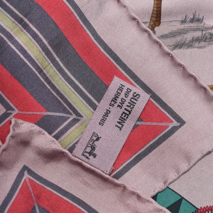 Hermes Silk Dip Dye Couvertures Et Tenues de Jour Scarf 90 7 of 7
