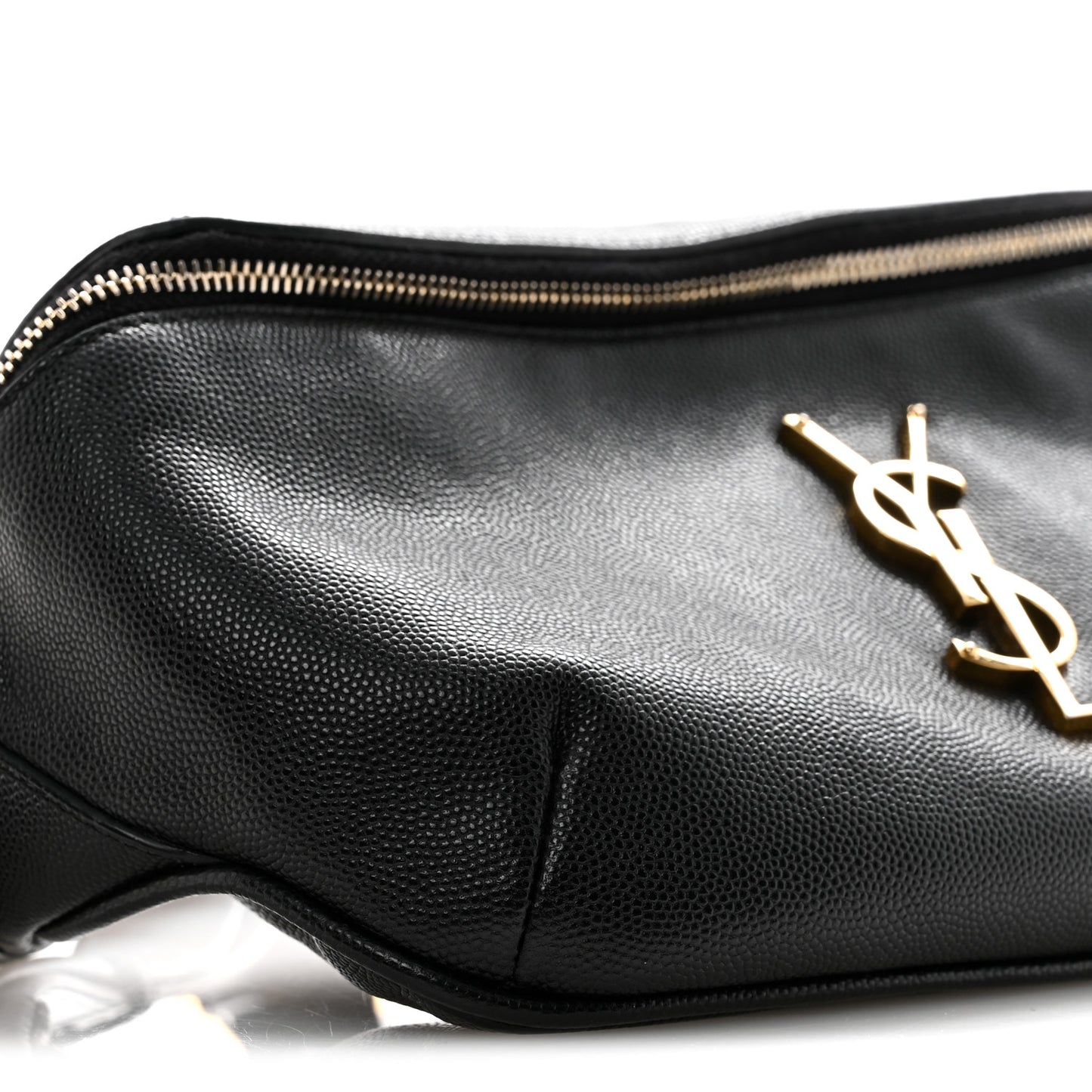 Grain De Poudre Monogram Belt Bag Black