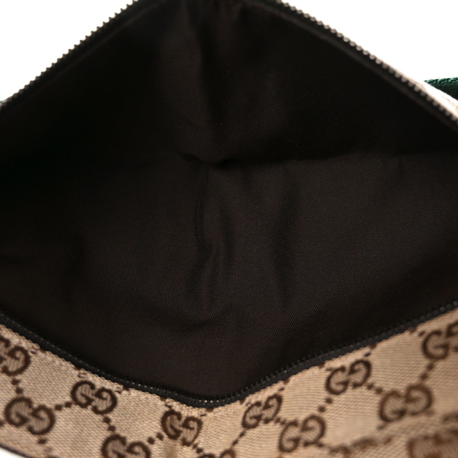 Gucci Monogram Web Belt Bag Dark Brown 5 of 11