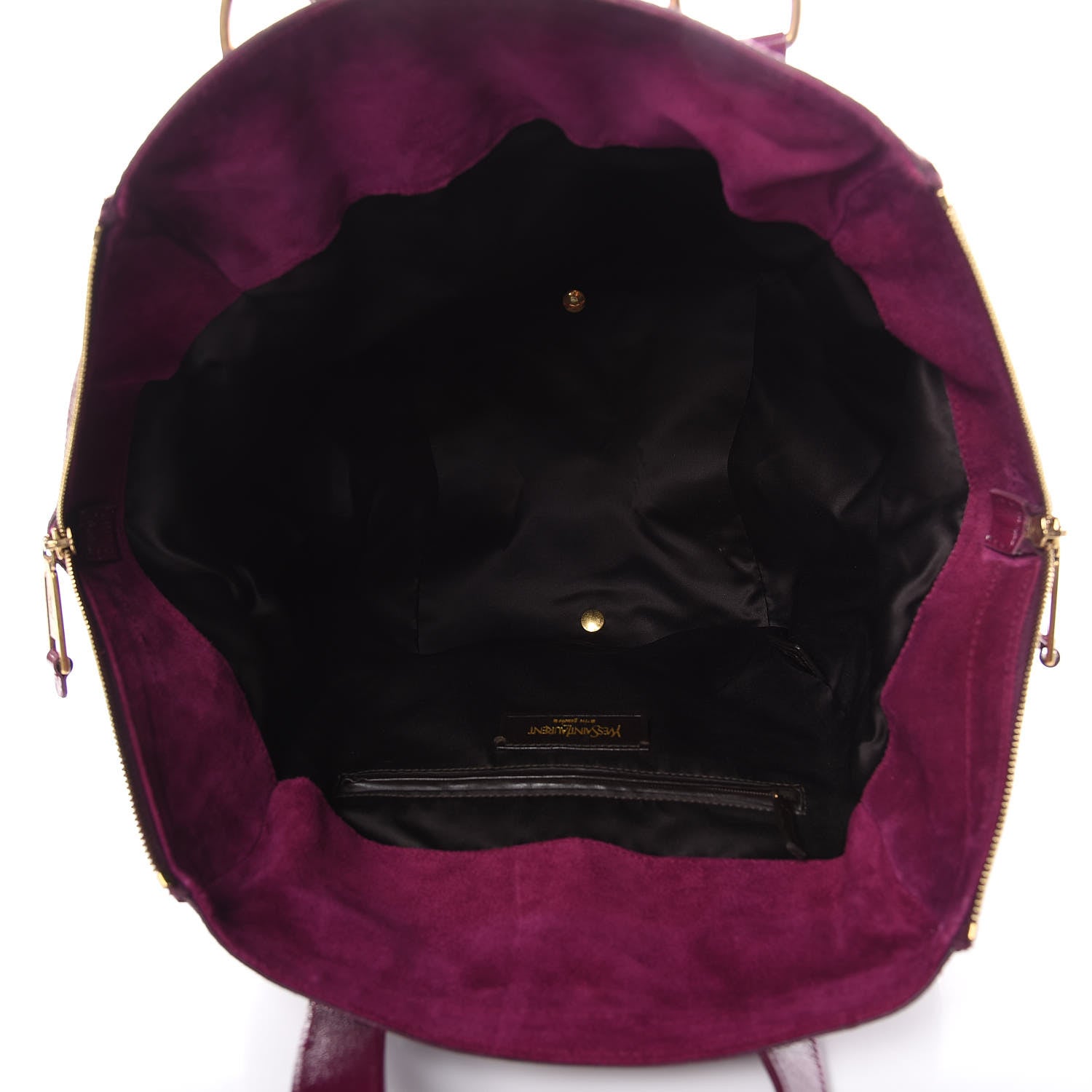 Saint Laurent Patent Medium Downtown Violet 5 of 12