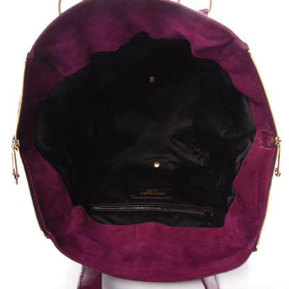 Saint Laurent Patent Medium Downtown Violet 5 of 12