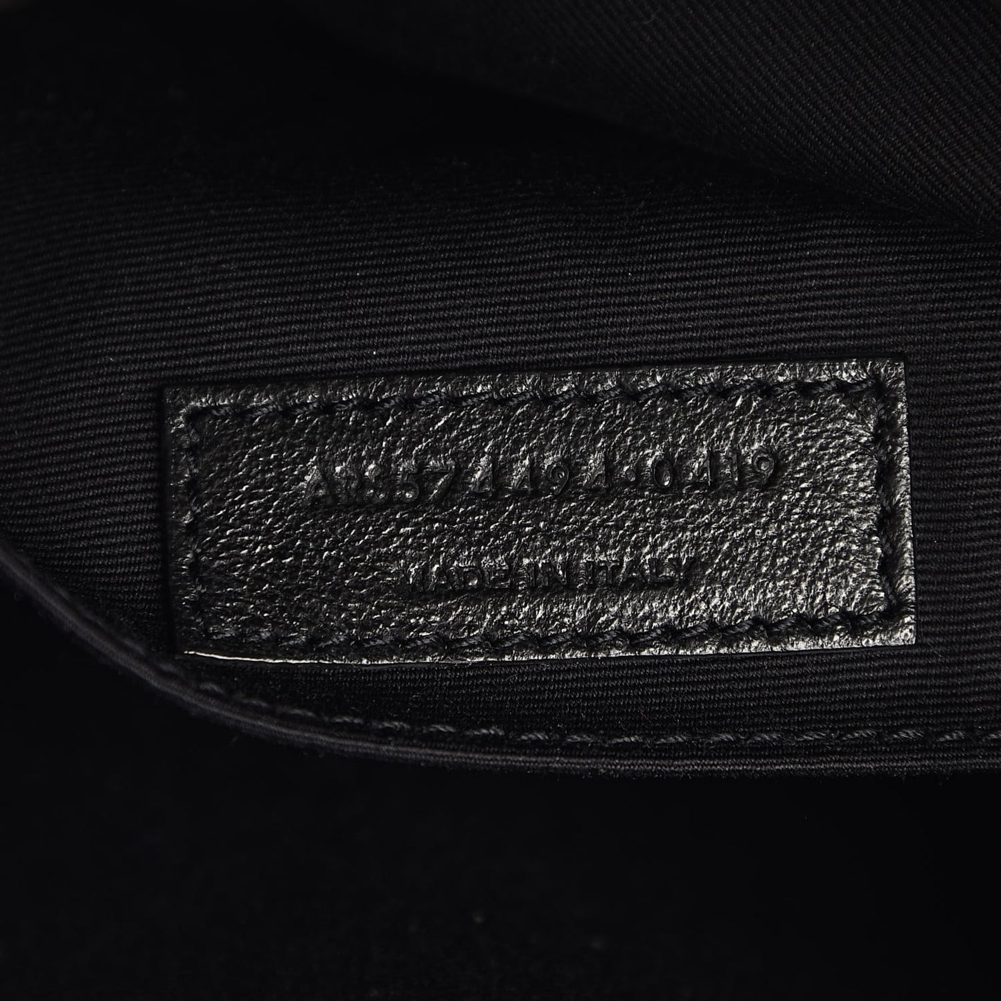 Calfskin Matelasse Monogram Lou Camera Bag Black
