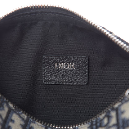 Christian Dior Oblique Roller Messenger Bag Blue 6 of 8