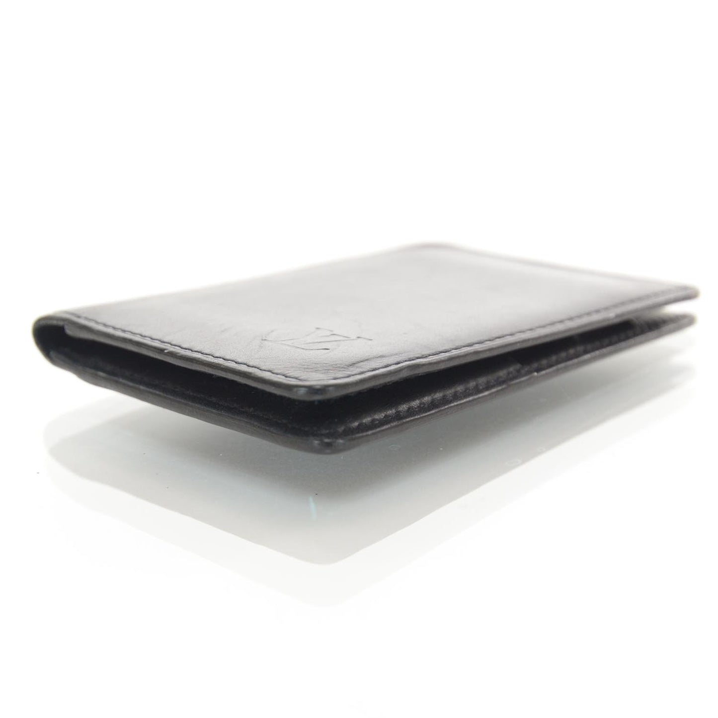 Nomade Leather Pocket Organizer Card Holder Black