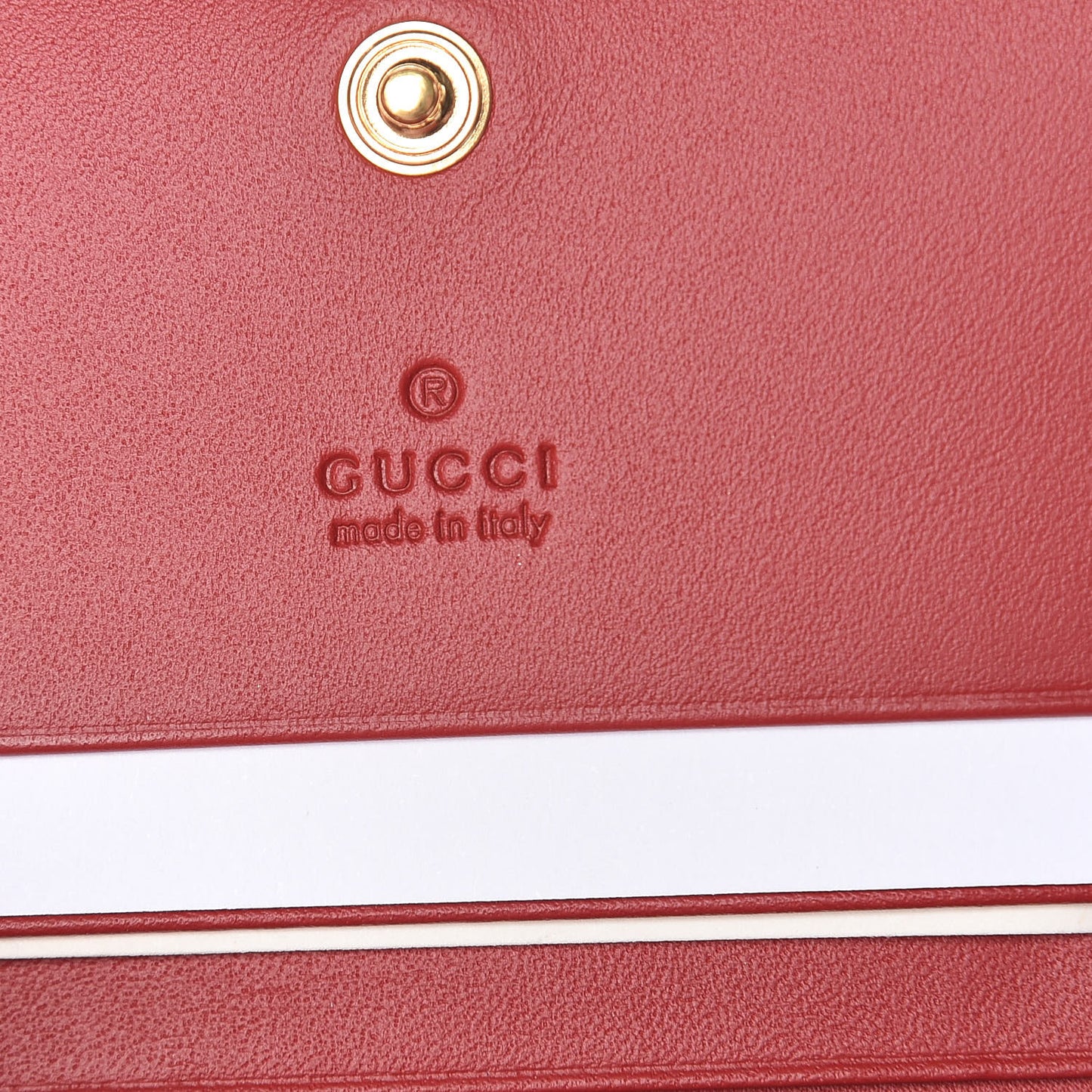 Soft GG Supreme Monogram Rainbow Embroidered Card Case Wallet