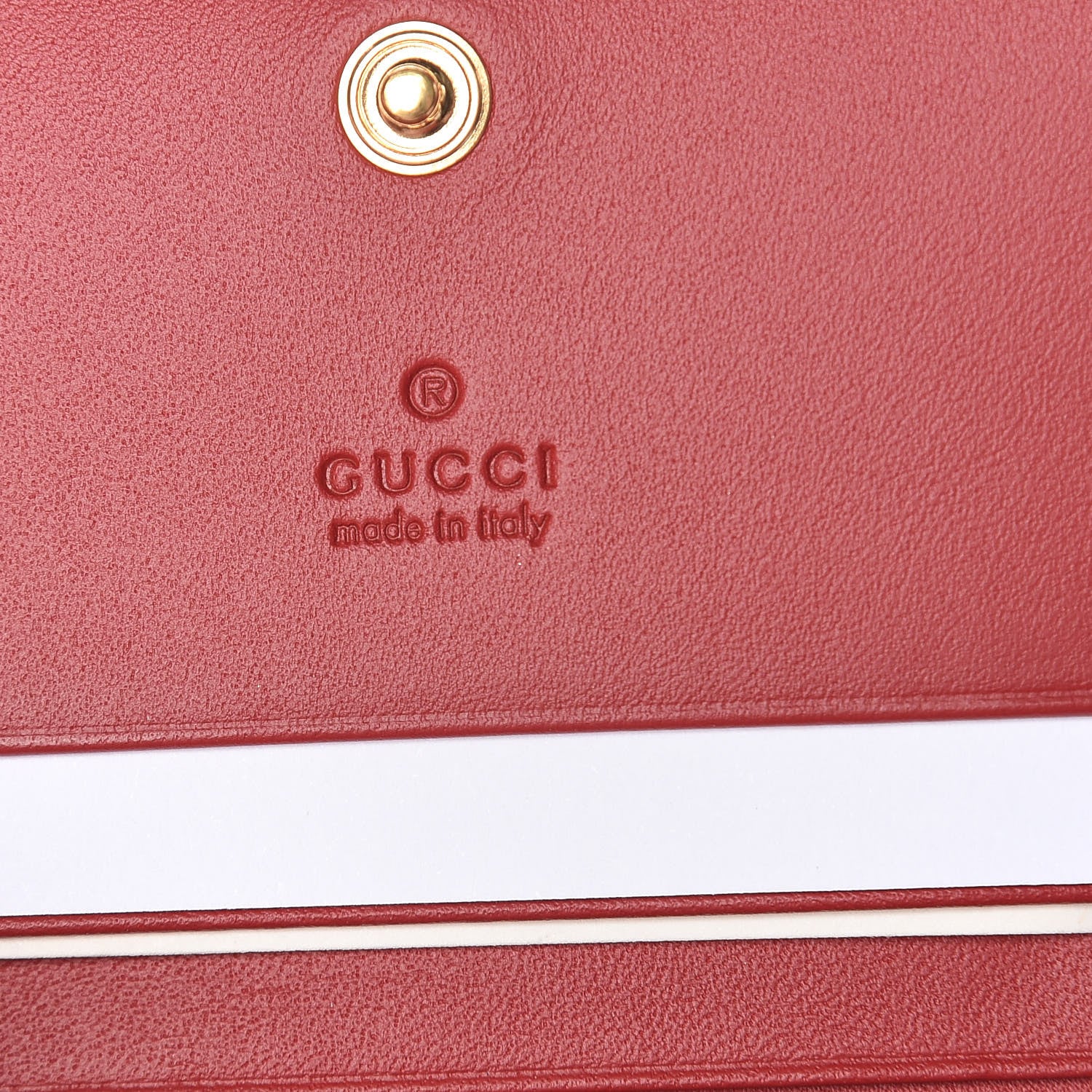 Gucci Soft GG Supreme Monogram Rainbow Embroidered Card Case Wallet 6 of 8