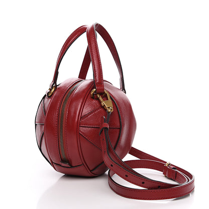 Gucci Piuma Lux Energy Mini Tifosa Basketball Shaped Shoulder Bag Romantic Cerise 2 of 8