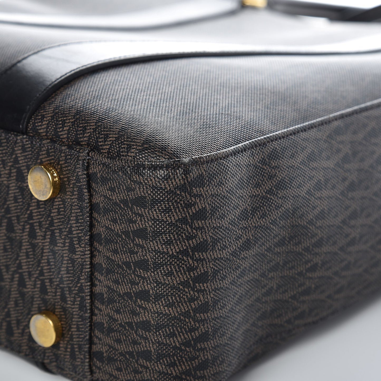Toile Classic Monogram Tote Bag Black