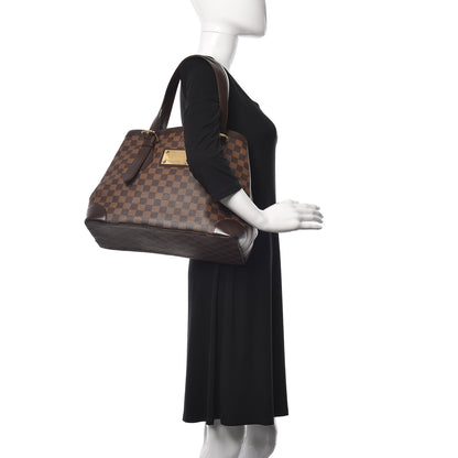 Louis Vuitton Damier Ebene Hampstead MM 2 of 10