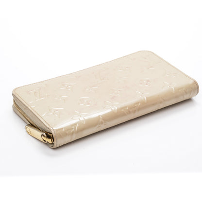 Louis Vuitton Vernis Zippy Wallet Blanc Corail 4 of 12