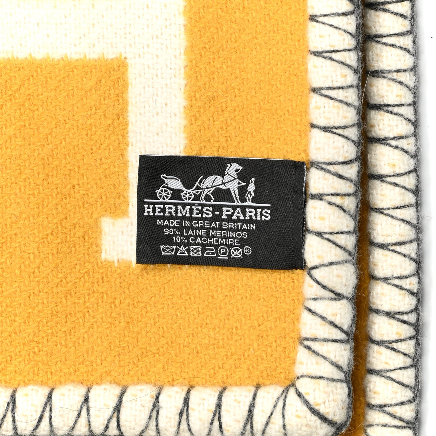 Wool Cashmere Avalon III Blanket Gris Soleil