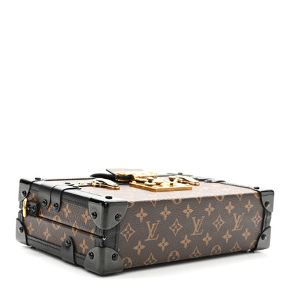 Louis Vuitton Monogram Petite Malle Black 4 of 10