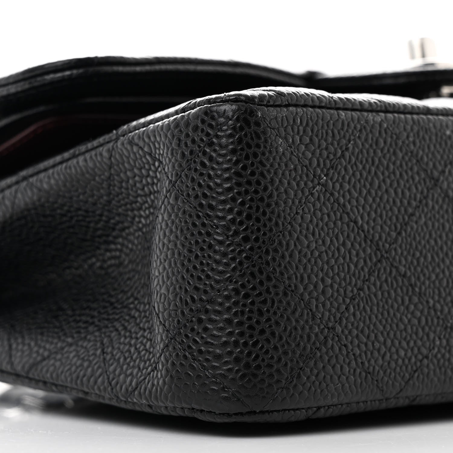 Chanel Caviar Quilted Small Double Flap Black 9 of 10