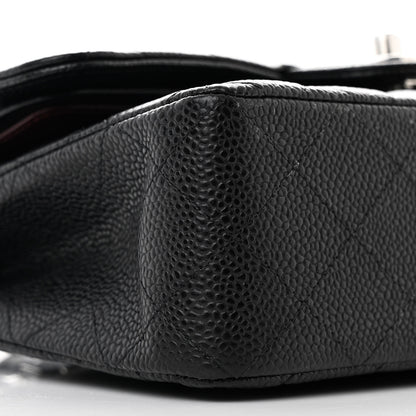 Chanel Caviar Quilted Small Double Flap Black 9 of 10