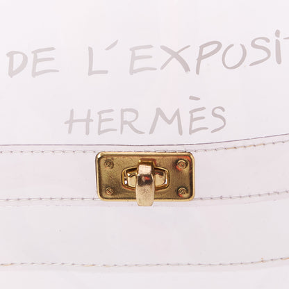 Hermes Vinyl Souvenir De L'Exposition Kelly Transparent 8 of 8