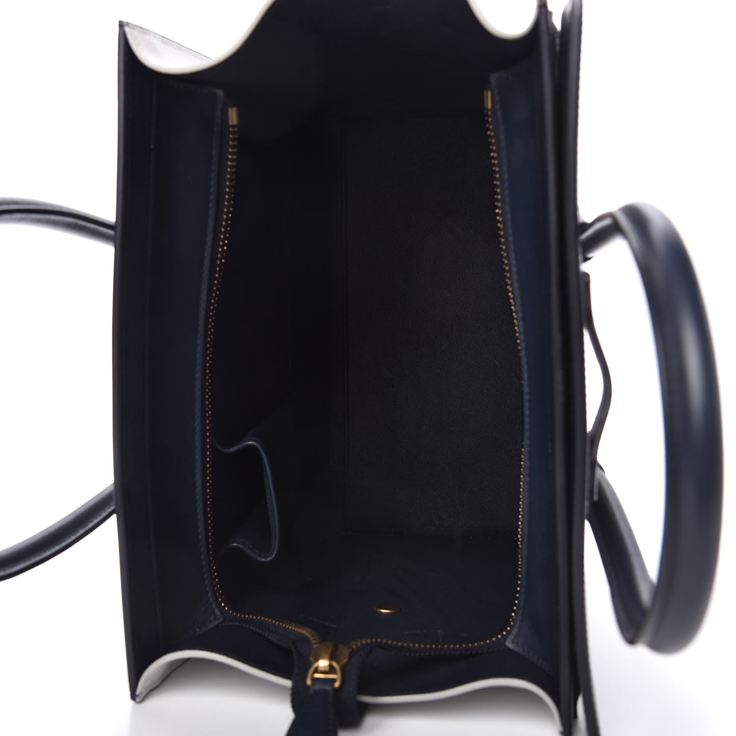 Celine Goatskin Smooth Calfskin Micro Tri-Color Luggage Firefly 5 of 9