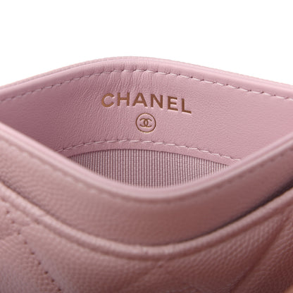 Chanel Caviar Quilted Card Holder Light Pink 5 of 8