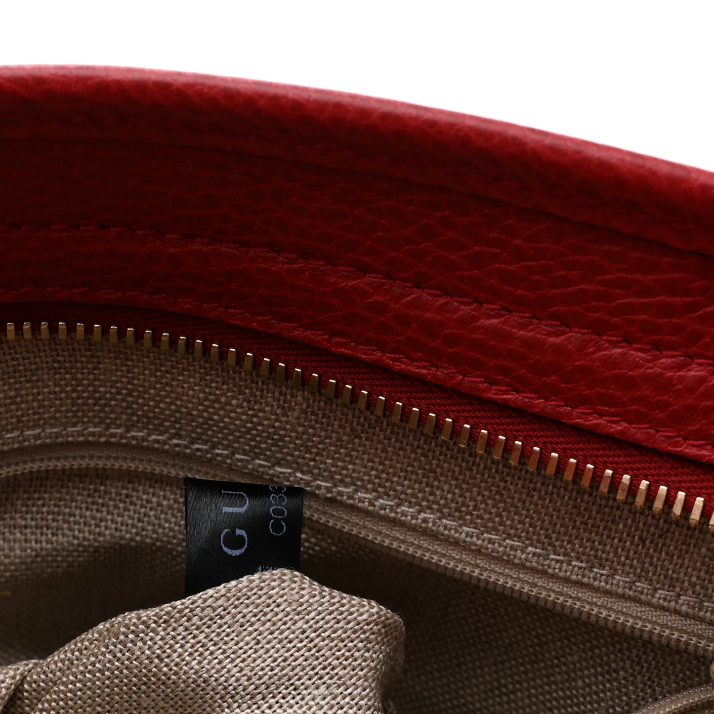 Monogram Small Bree Tote Red