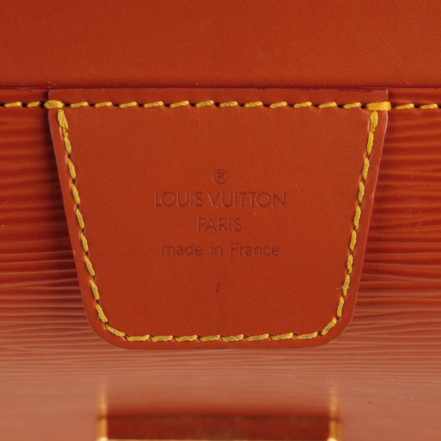Louis Vuitton Epi Serviette Fermoir Briefcase Cipango 6 of 7