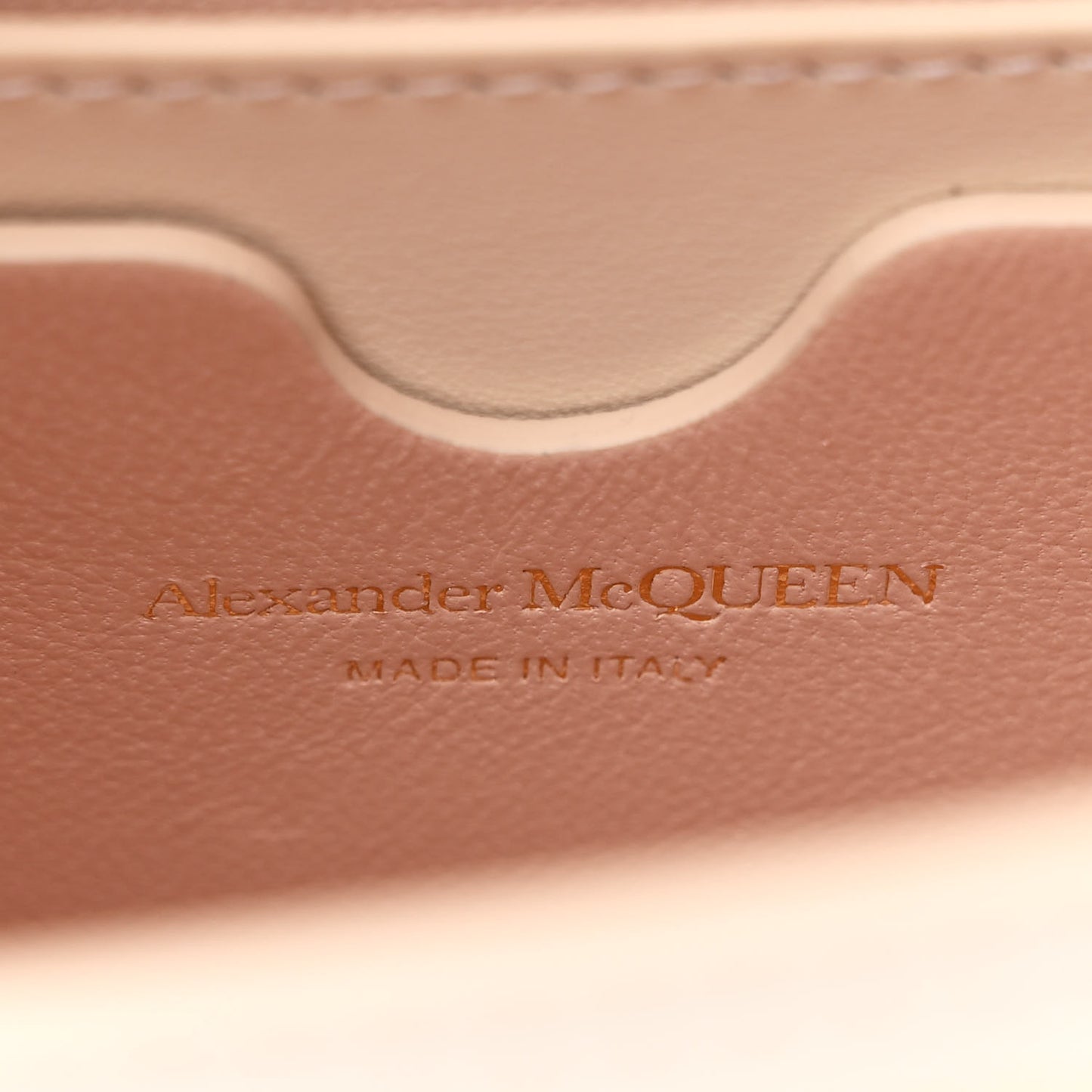 Smooth Calfskin Four Ring Knuckle Crossbody Bag White