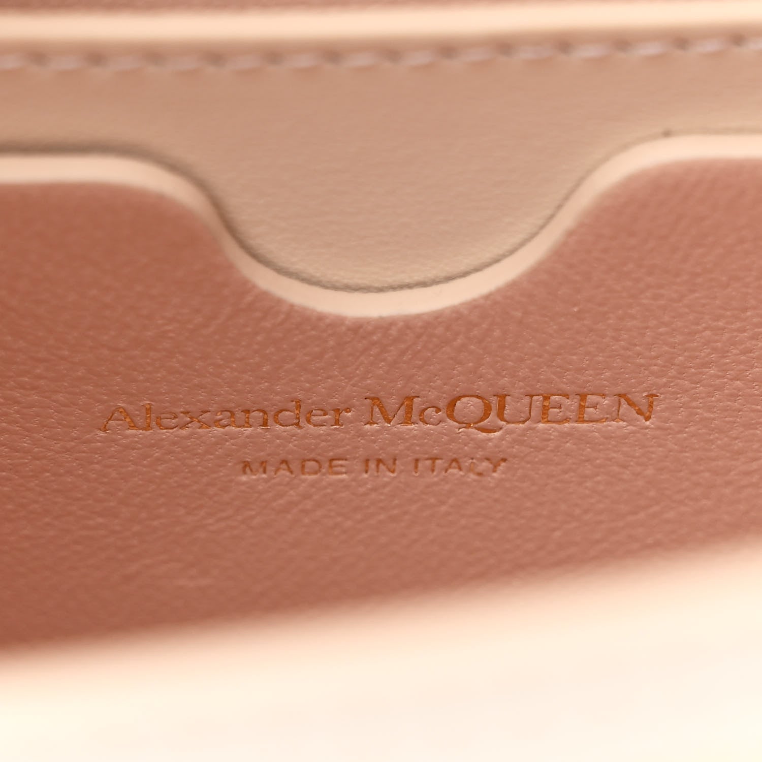 Alexander McQueen Smooth Calfskin Four Ring Knuckle Crossbody Bag White 6 of 13