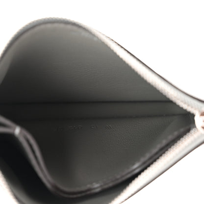 Hermes Evercolor Zipengo Chaine D'Ancre Card Holder Gris Meyer 5 of 9