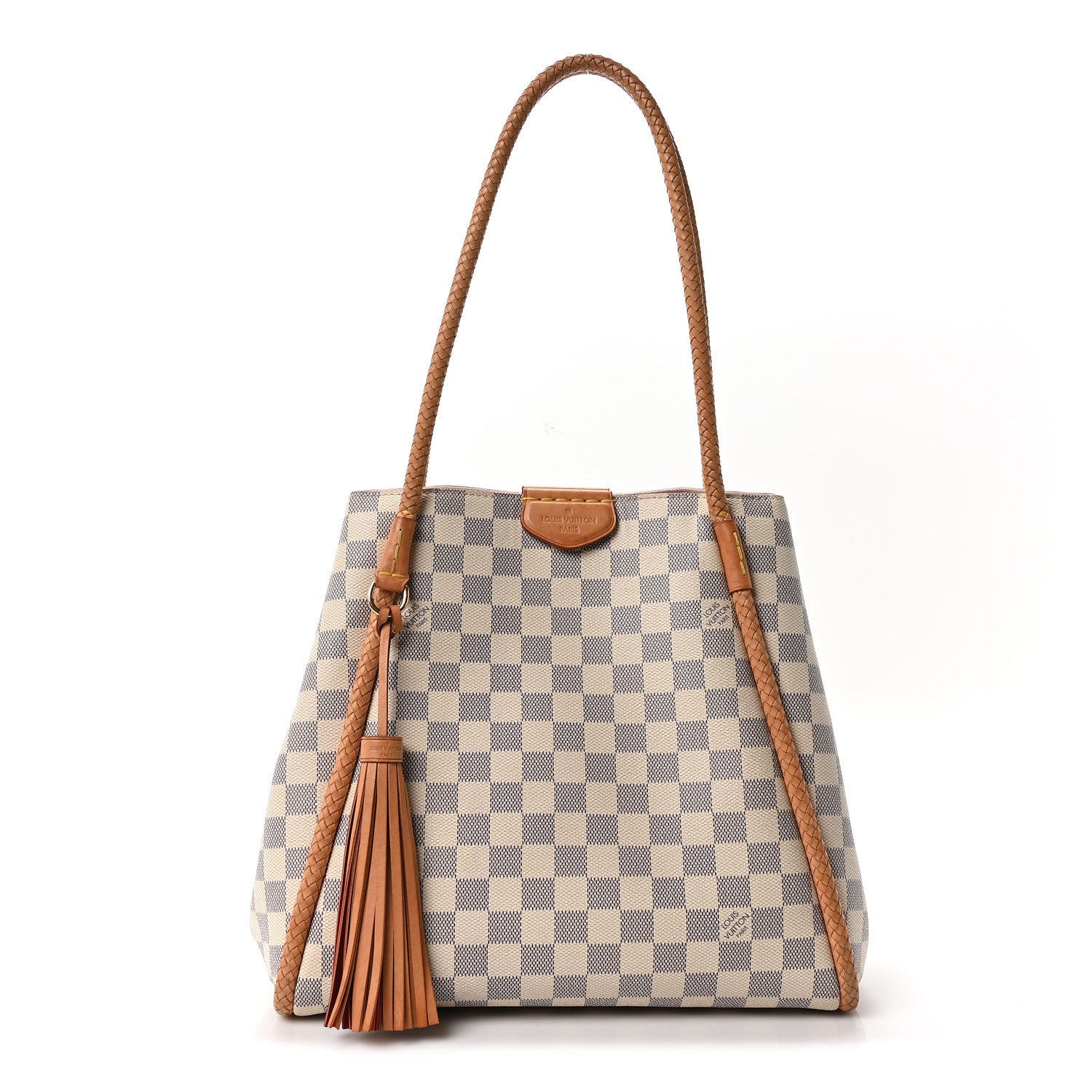 Louis Vuitton Damier Azur Propriano Rose Ballerine 1 of 10