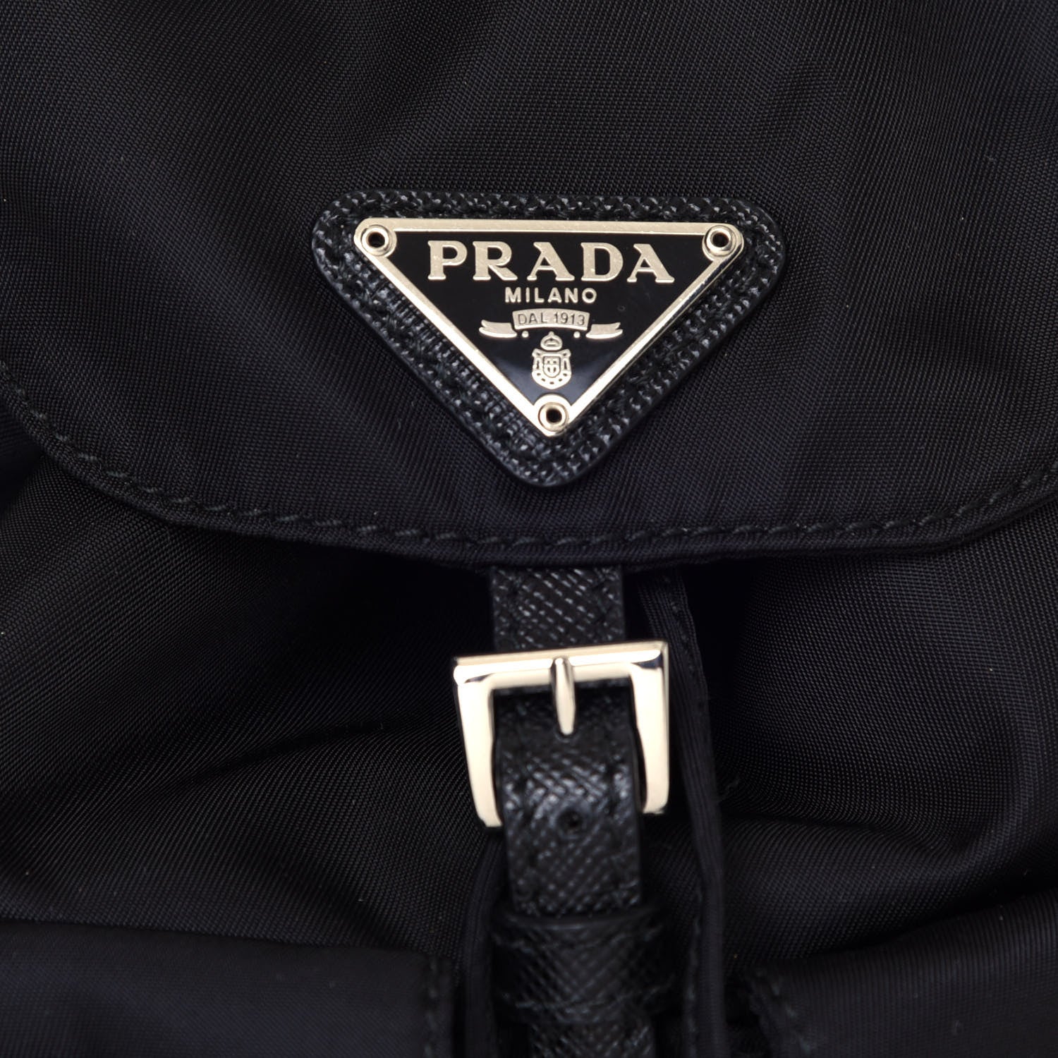 Prada Nylon Vela Mini Crossbody Backpack Black 6 of 10