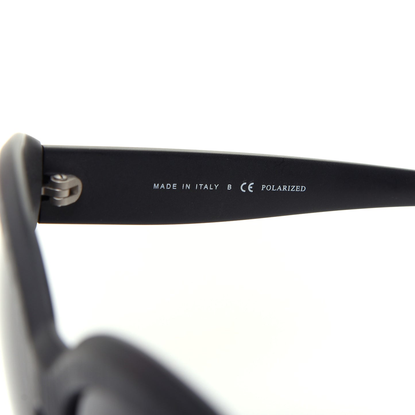 Tweed Effect CC Polarized Butterfly Signature Sunglasses 5332 Black