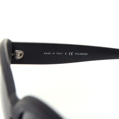 Chanel Tweed Effect CC Polarized Butterfly Signature Sunglasses 5332 Black 6 of 8